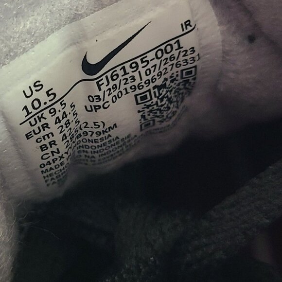 NEW NIke Air Trainer Superbowl LVIII Shoes FJ6195-001 Size 10.5 Black - Picture 7 of 7